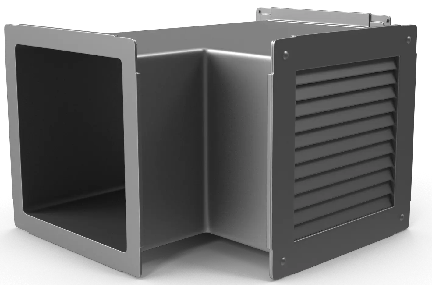 Technician performing Air Duct Cleaning